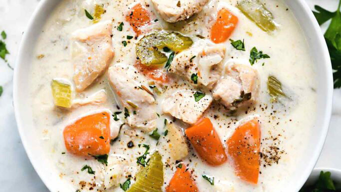 Creamy Chicken Wild Rice Soup