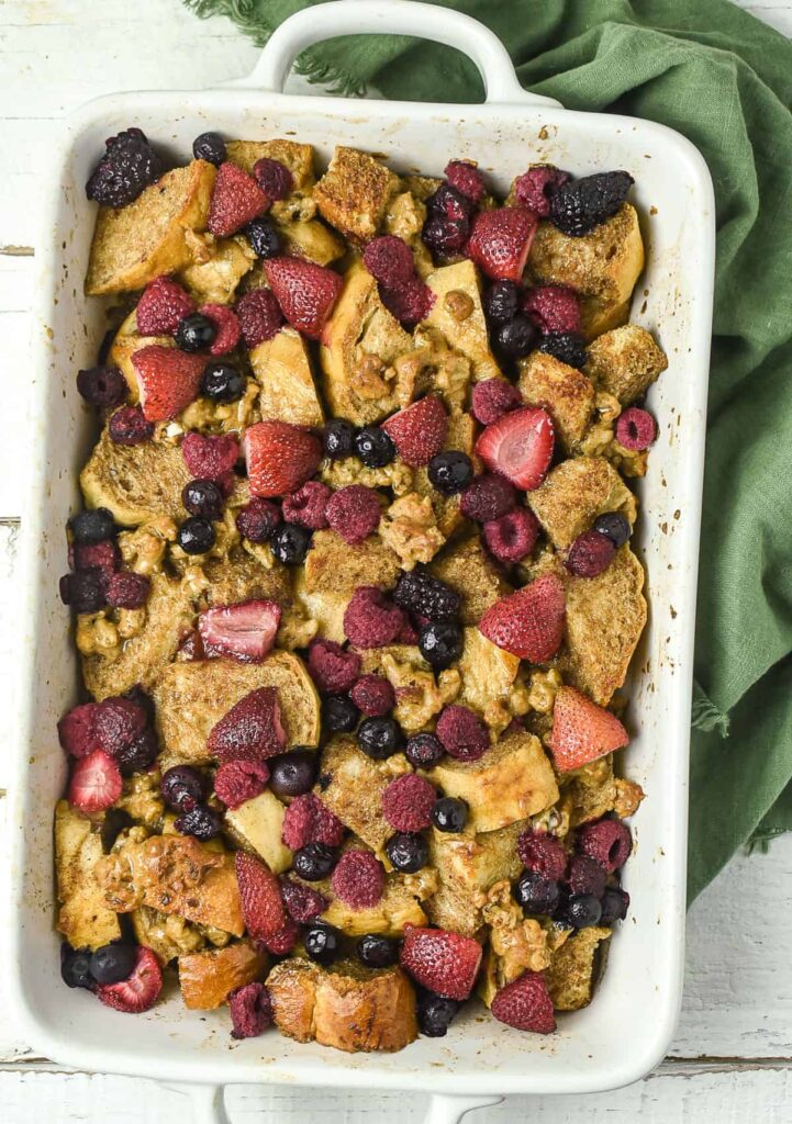 berry french toast bake